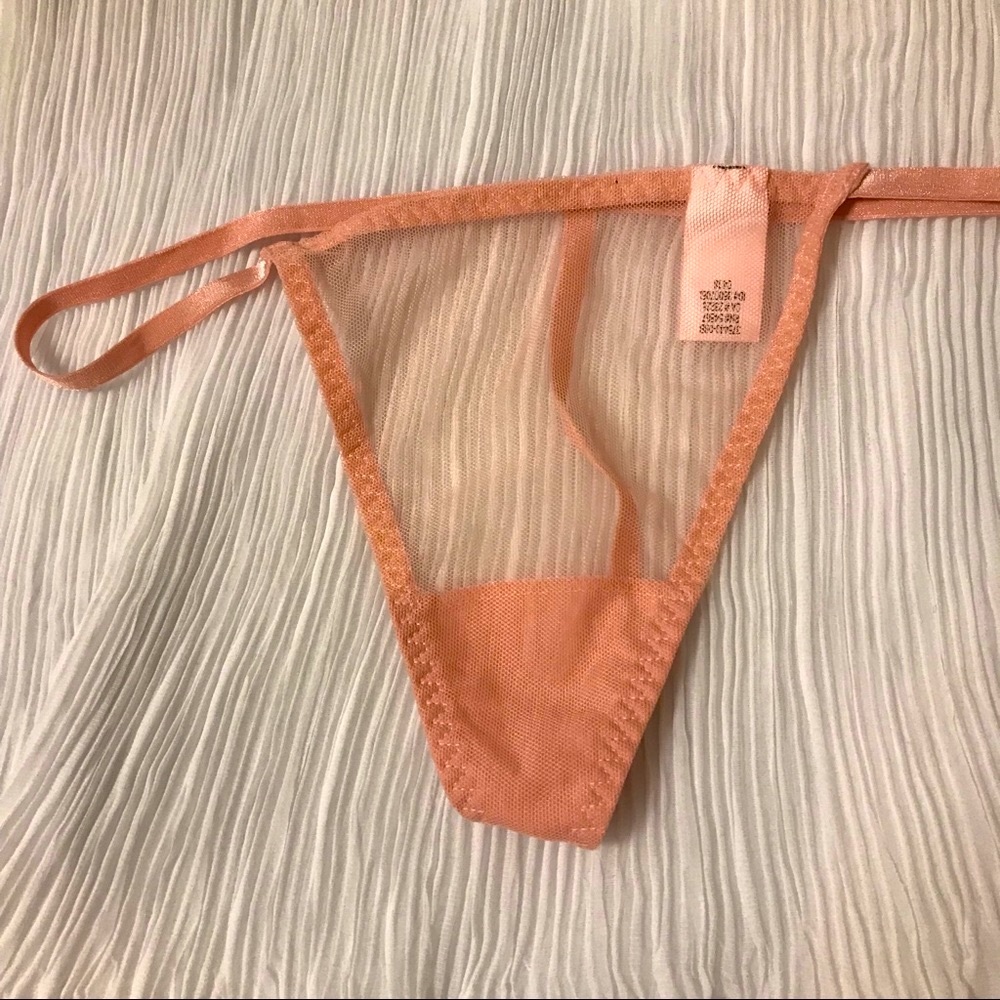 V-String Very Sexy Thong Panty Lace G-String Mesh Lace XS